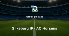 Superligan: Silkeborg IF - AC Horsens
