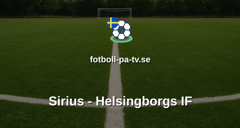 Svenska Cupen: Sirius - Helsingborgs IF