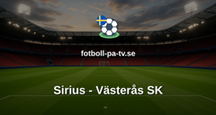 Allsvenskan: Sirius - Västerås SK
