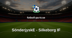 Superligan: SönderjyskE - Silkeborg IF