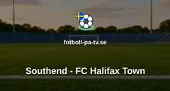 National League: Southend - FC Halifax Town
