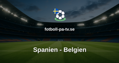 Fotbolls-VM: Spanien - Belgien