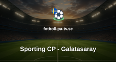 Champions League: Sporting CP - Galatasaray