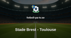Ligue 1: Stade Brest - Toulouse