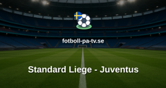 Träningsmatch: Standard Liege - Juventus