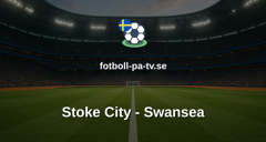 Championship: Stoke City - Swansea