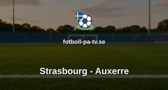 Ligue 1: Strasbourg - Auxerre