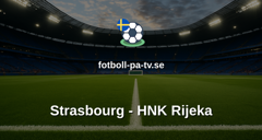 UEFA Conference League: Strasbourg - HNK Rijeka