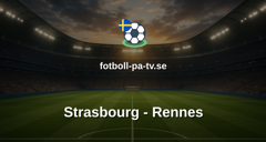 Ligue 1: Strasbourg - Rennes