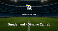 Europa League: Sunderland - Dinamo Zagreb