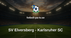 Bundesliga 2: SV Elversberg - Karlsruher SC