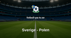 VM-kval: Sverige - Polen