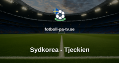 Fotbolls-VM: Sydkorea - Tjeckien