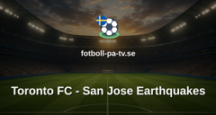 MLS: Toronto FC - San Jose Earthquakes