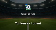 Ligue 1: Toulouse - Lorient
