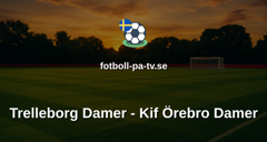 Elitettan: Trelleborg Damer - Kif Örebro Damer