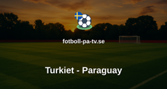 Fotbolls-VM: Turkiet - Paraguay