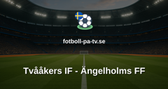 Ettan Södra: Tvååkers IF - Ängelholms FF