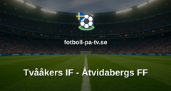Ettan Södra: Tvååkers IF - Åtvidabergs FF