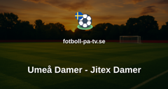 Elitettan: Umeå Damer - Jitex Damer