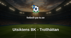 Ettan Södra: Utsiktens BK - Trollhättan