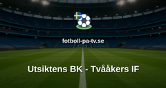 Ettan Södra: Utsiktens BK - Tvååkers IF