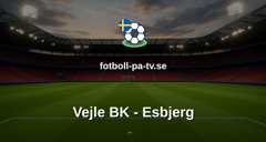 NordicBet Liga - Division 1 Danmark: Vejle BK - Esbjerg