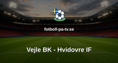 NordicBet Liga - Division 1 Danmark: Vejle BK - Hvidovre IF