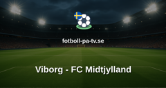 Superligan: Viborg - FC Midtjylland
