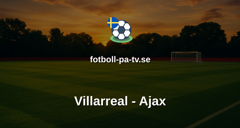 Champions League: Villarreal - Ajax