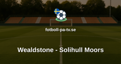 National League: Wealdstone - Solihull Moors