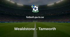 National League: Wealdstone - Tamworth