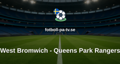 Championship: West Bromwich - Queens Park Rangers
