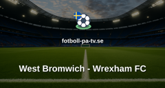 Championship: West Bromwich - Wrexham FC