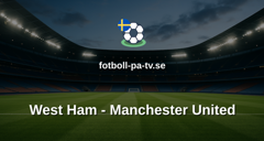 Premier League: West Ham - Manchester United