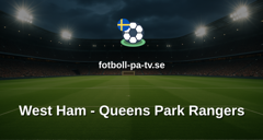 Championship: West Ham - Queens Park Rangers