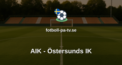 Hockeyallsvenskan: AIK - Östersunds IK