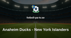 NHL: Anaheim Ducks - New York Islanders