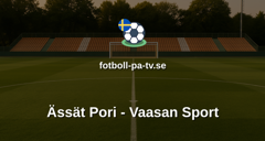 SM-liiga: Ässät Pori - Vaasan Sport