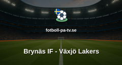SHL: Brynäs IF - Växjö Lakers