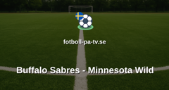 NHL: Buffalo Sabres - Minnesota Wild