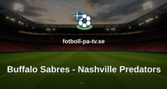 NHL: Buffalo Sabres - Nashville Predators