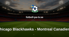 NHL: Chicago Blackhawks - Montreal Canadiens