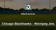 NHL: Chicago Blackhawks - Winnipeg Jets