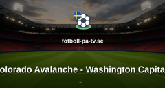 NHL: Colorado Avalanche - Washington Capitals