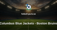 NHL: Columbus Blue Jackets - Boston Bruins