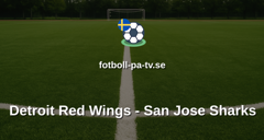NHL: Detroit Red Wings - San Jose Sharks