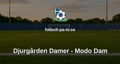 SDHL: Djurgården Damer - Modo Dam