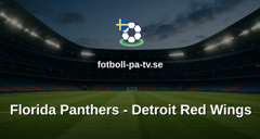 NHL: Florida Panthers - Detroit Red Wings