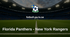 NHL: Florida Panthers - New York Rangers